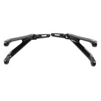 Black Rear Passenger Footrests Pegs for Honda CBR1000RR (2008-2016)