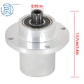 3 Spindle Assembly for Hustler FasTrak Zero Turn (8011793, 783506)