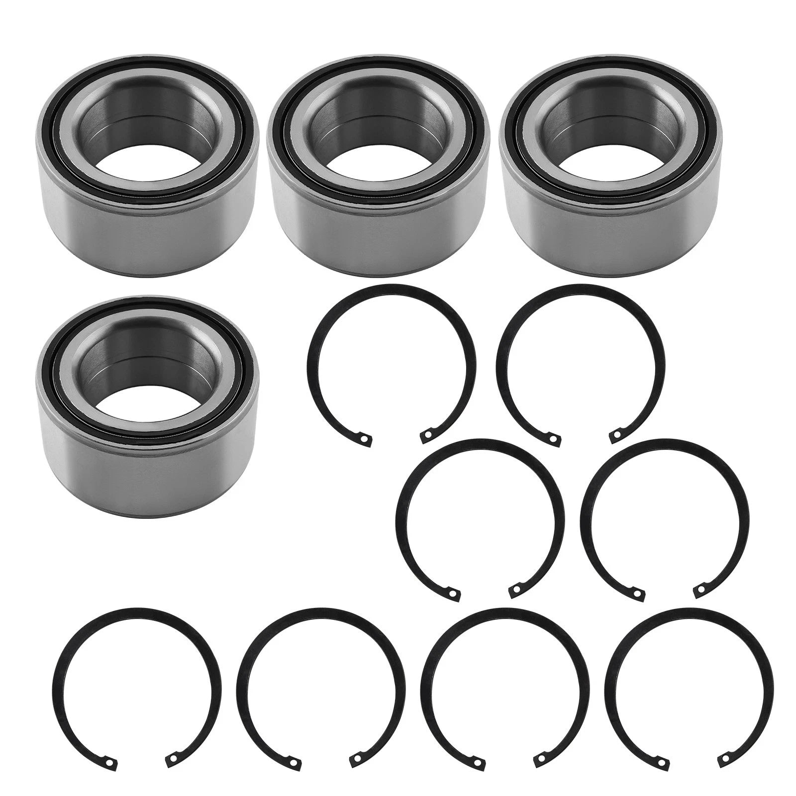 Front & Rear Wheel Bearings & Ring Clip for RZR S 1000 EPS (2016–2017) 3514822