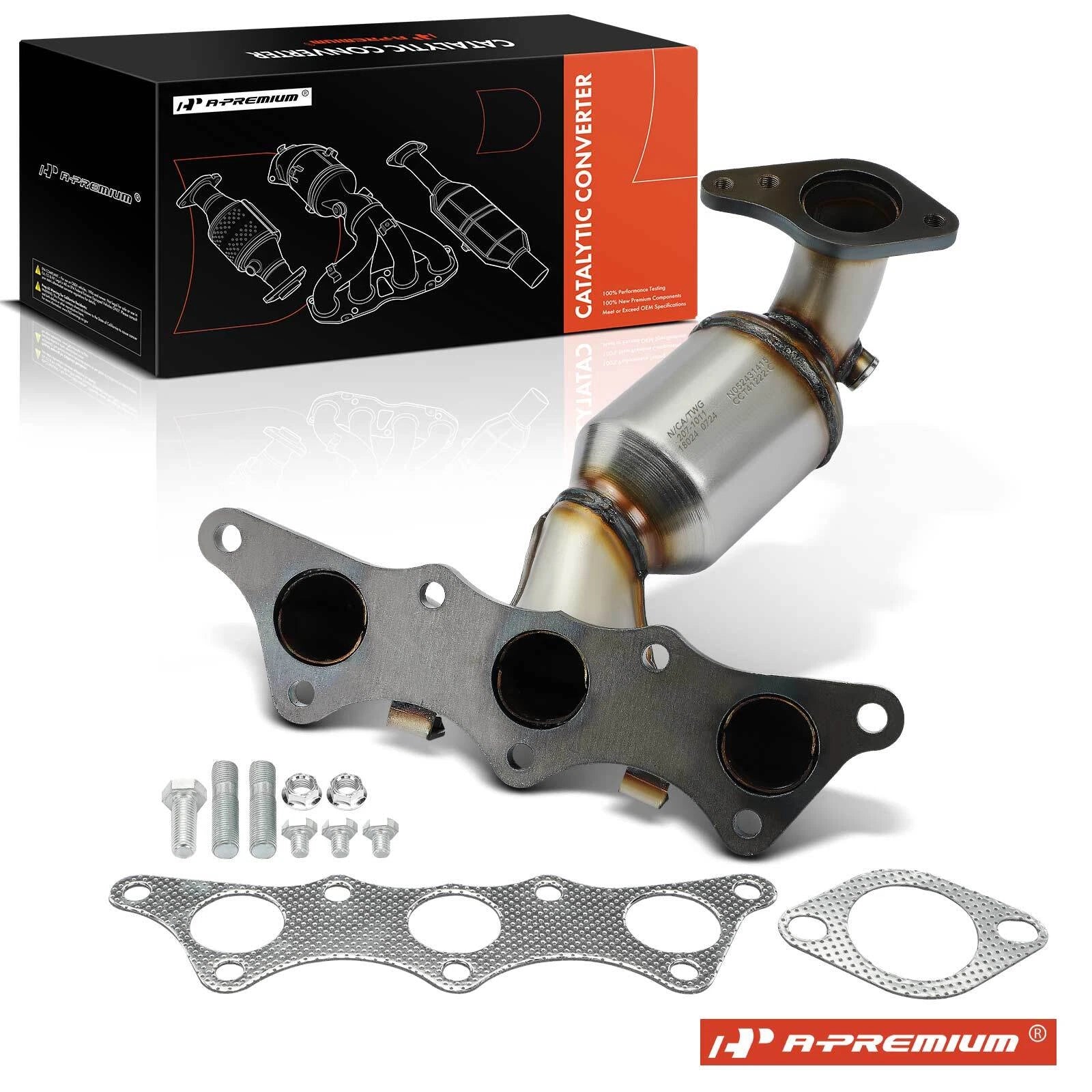 Front Catalytic Converter for Mitsubishi Eclipse, Galant (2004–2012)