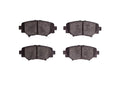 Rear Brake Pad Set for Mazda 3 Sport (2014–2018) XD249QX