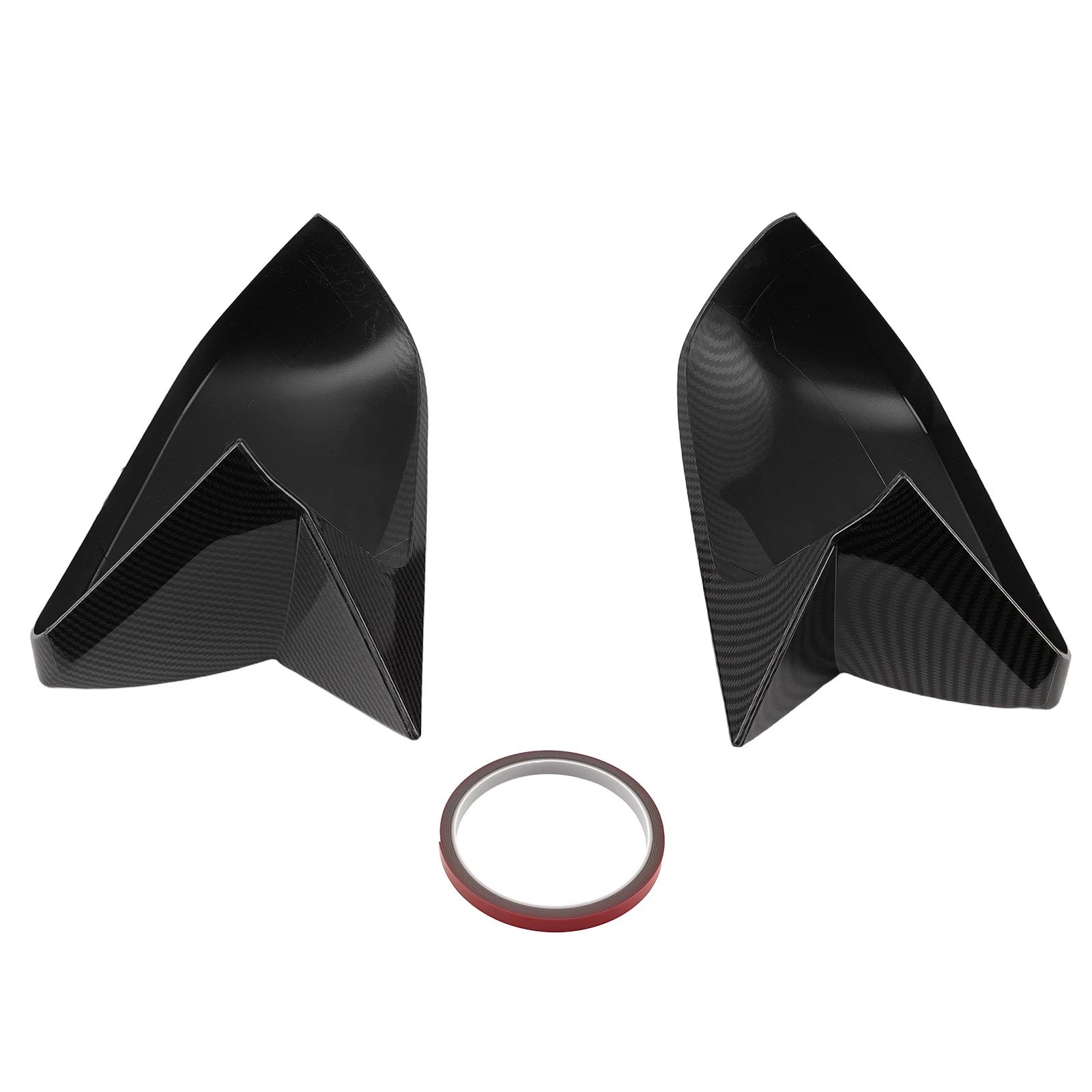 Carbon Fiber Side Mirror Covers for Ford Mustang (2015–2022)