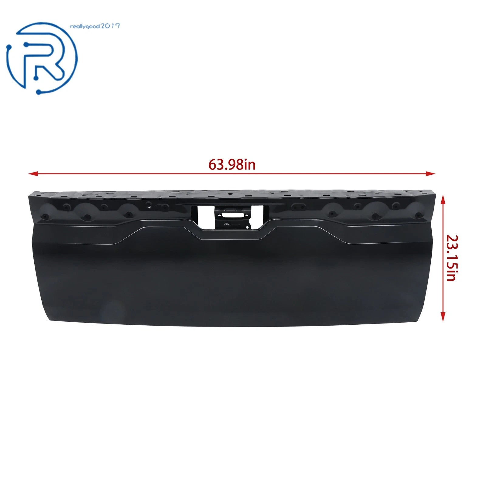 Black Steel Tailgate Shell for Toyota Tundra TRD Pro (2022-2025)