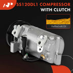 A/C Compressor with Clutch for BMW Z3 (2001-2002)