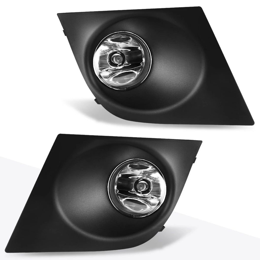 Clear Lens Fog Lights with Switch & Bezel for Nissan Versa (2007–2011)