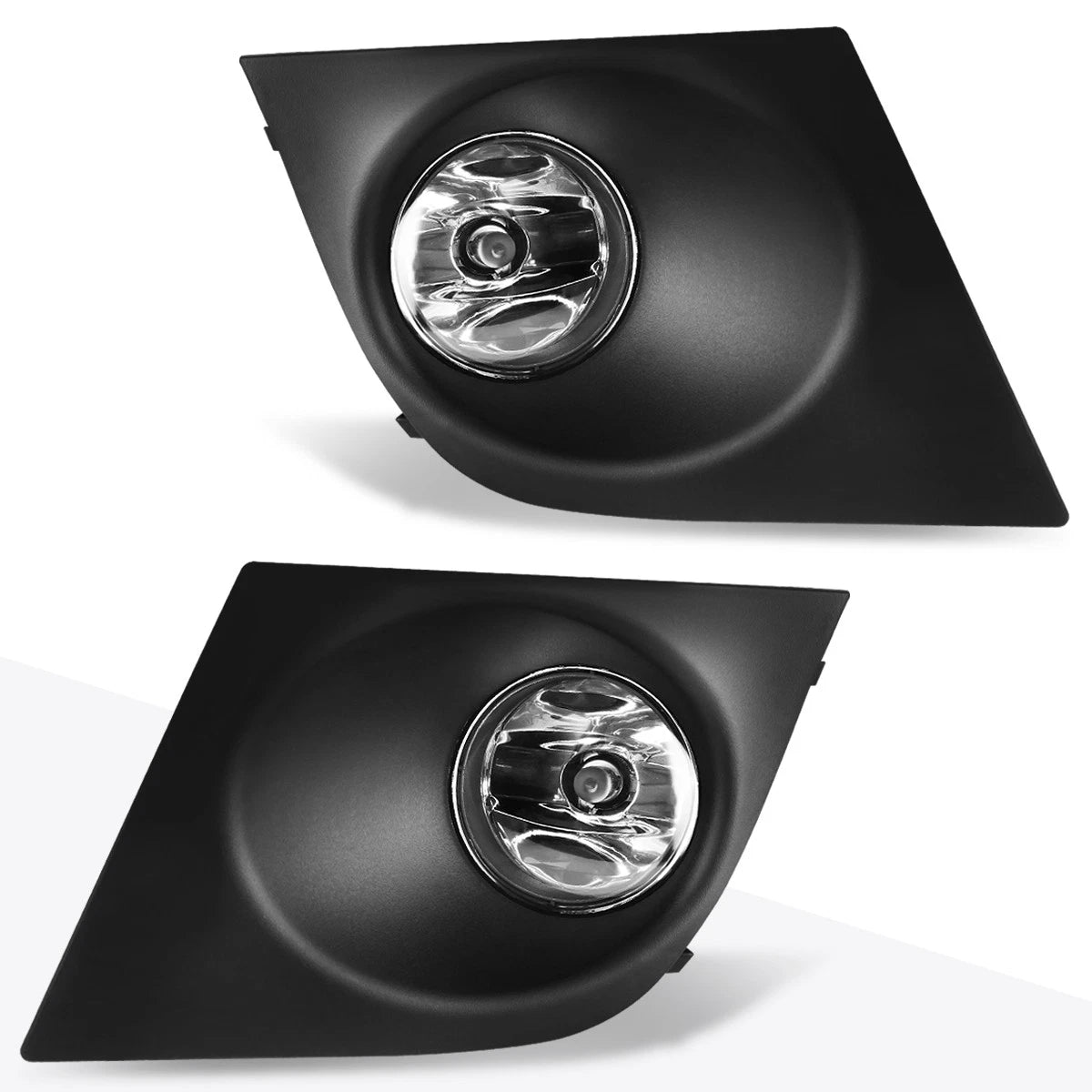 Clear Lens Fog Lights with Switch & Bezel for Nissan Versa (2007–2011)