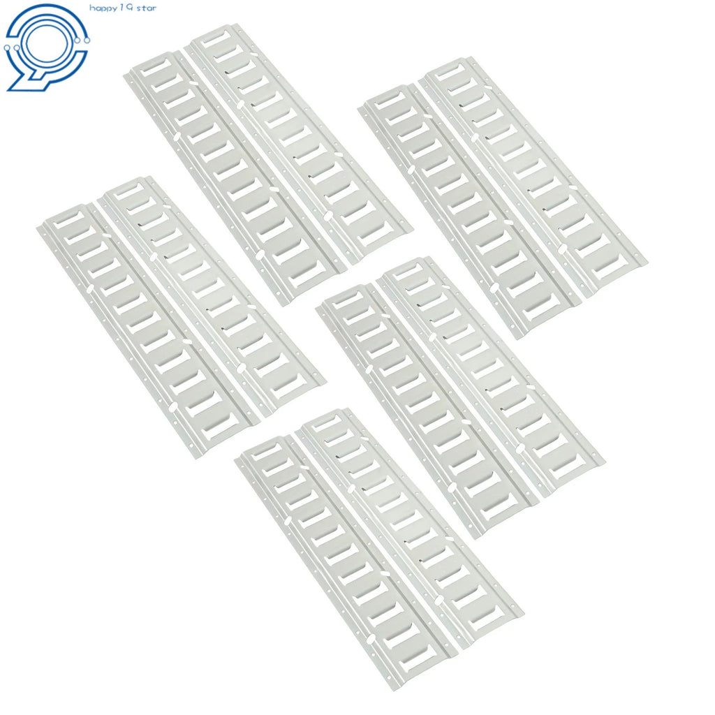 E Track Tie Down Rail Kit for RV Trailer Camper Truck (2' - 10 Pack)
