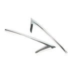 Rear Bumper Fog Light Cover for Mazda CX-5 2017-2021 Silver