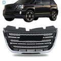 Front Grille for GMC Terrain SL SLE (2016–2017) Chrome Frame Black Mesh