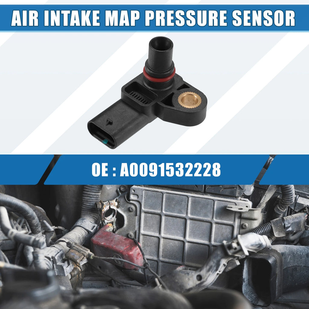 MAP Pressure Sensor No.A0091532228 for Mercedes-Benz CLA250 (2014–2019)