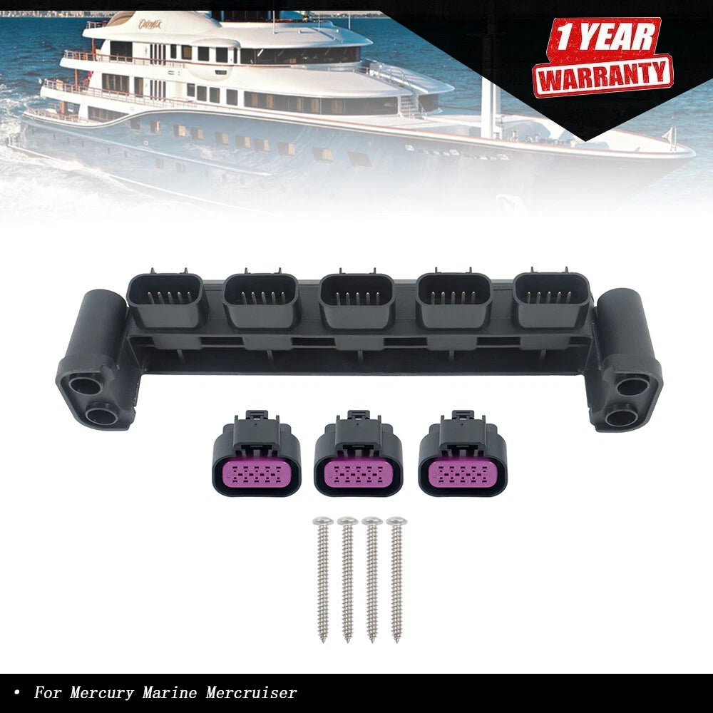 5-Port SmartCraft Junction Box Kit for Mercury Mercruiser