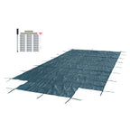 Inground Pool Cover Safety for Rectangle Swimming Pool (Fits Various Sizes)