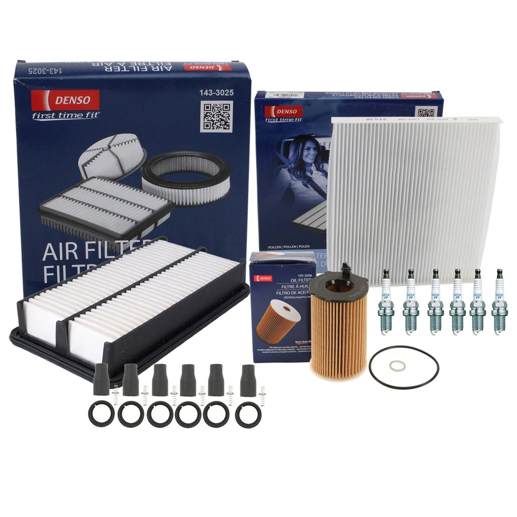 Tune Up Kit with NGK 6 Spark Plugs & Boots for Kia Sedona (2002–2006)