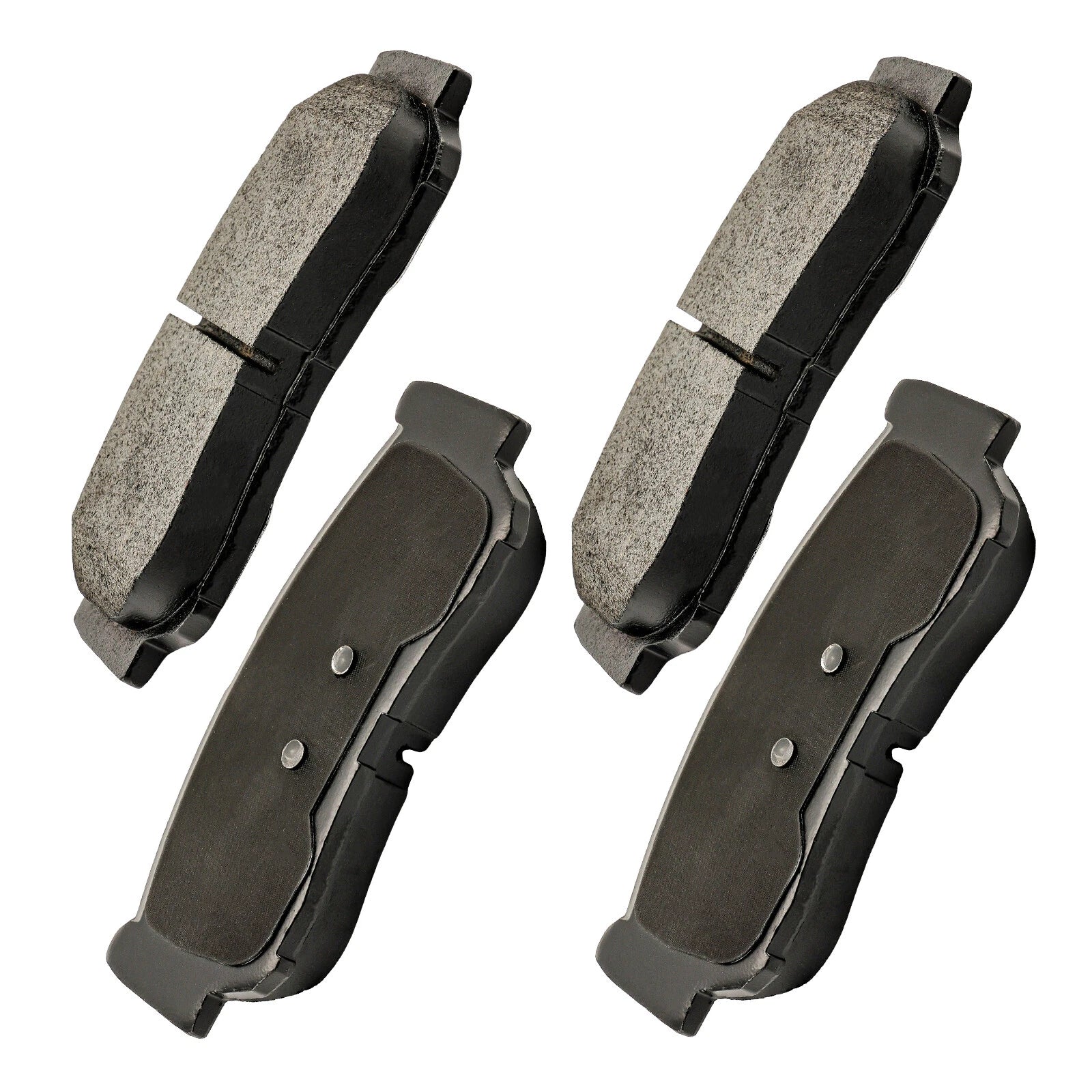 Rear Ceramic Brake Pad Kit for Hyundai Santa Fe (2007–2009)