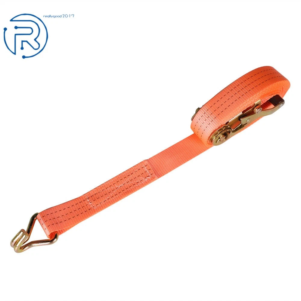 Set of 4 Heavy Duty Tie Downs for Universal Use (4000 lbs, 1.5" × 20')