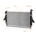 OE Style Aluminum Core Cooling Radiator DPI-1688 for Chevy Astro/GMC Safari (1995)