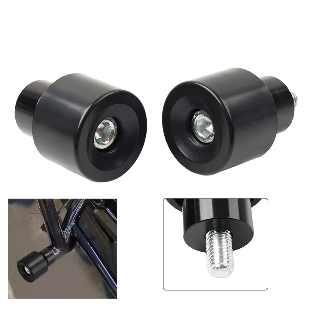 Engine Guard Crash Bar End Screw Bolt for Harley M12 Black