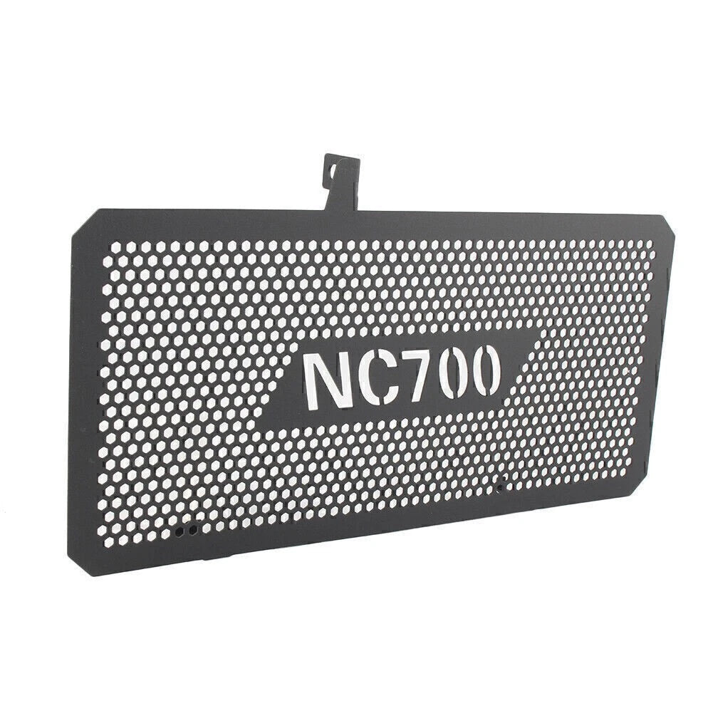Front Radiator Engine Cooler Grill Cover for Honda NC700X NC700S (2012–2018) Black