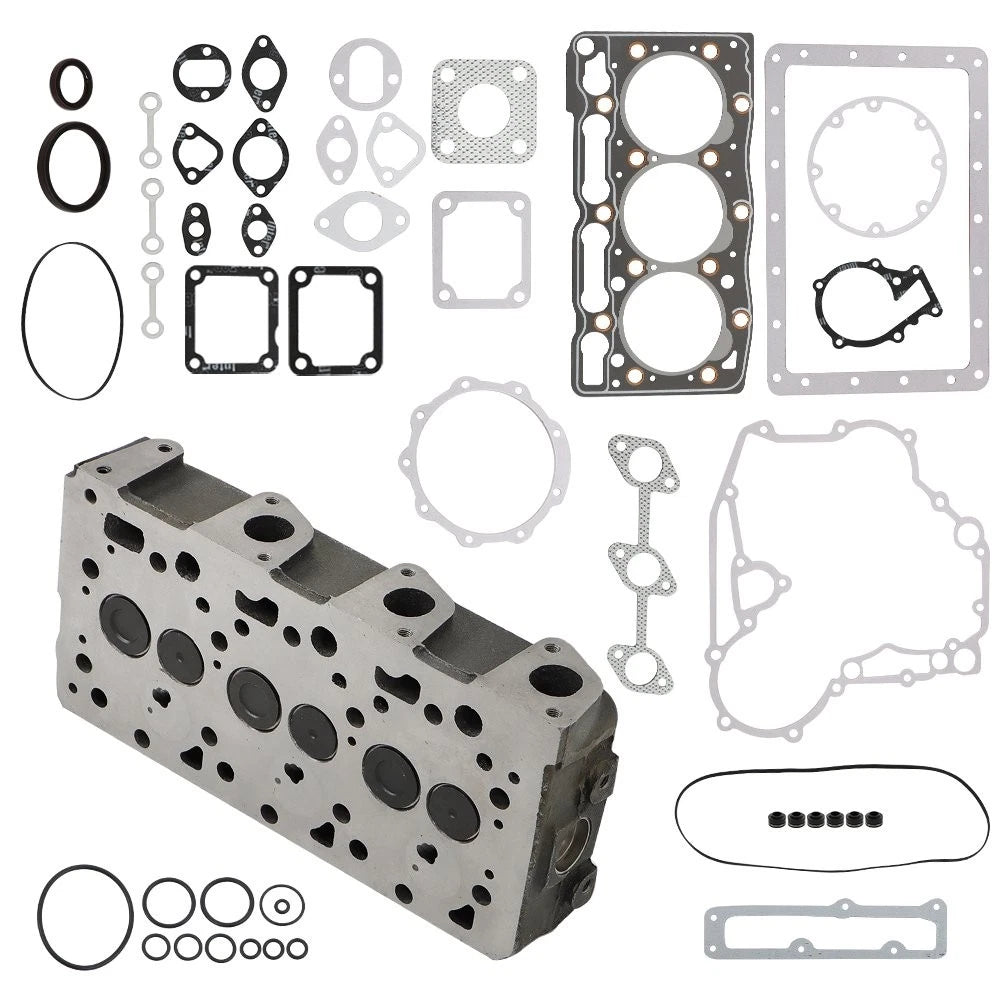 Complete Cylinder Head & Gasket Kit for Kubota D1005