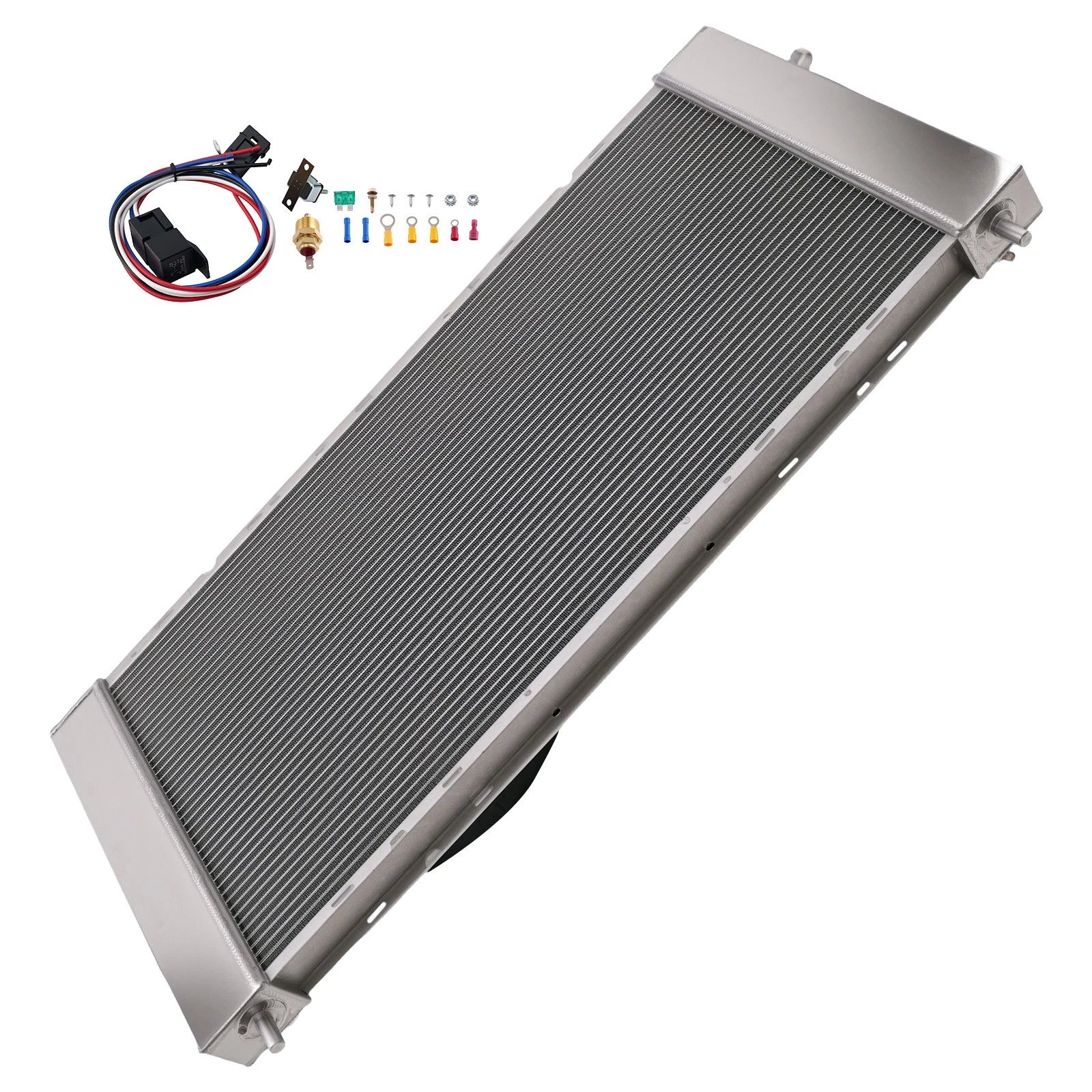 Aluminum 3-Row Radiator with Fan Shroud for Cadillac Escalade (2002–2011)
