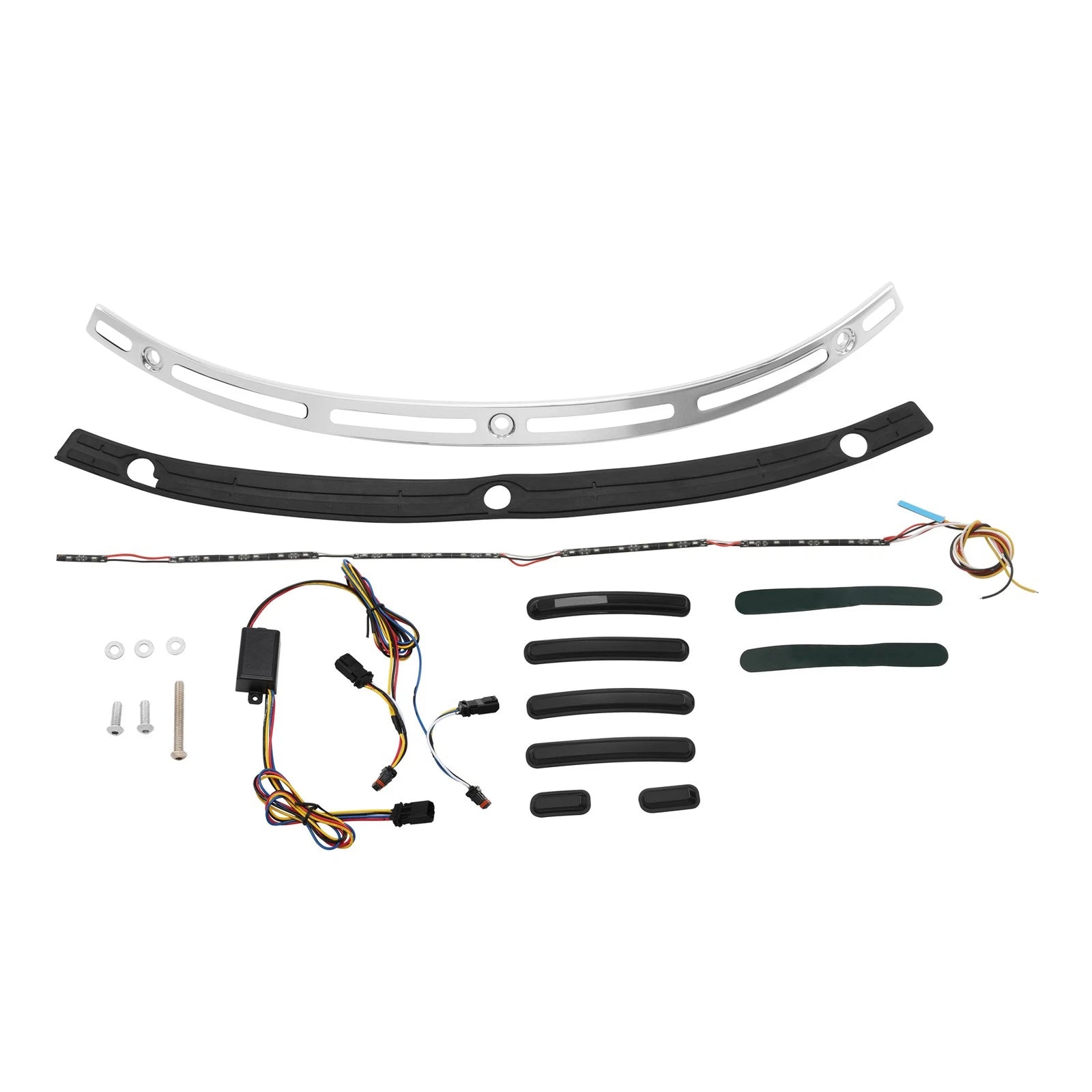 LED Windshield Trim Turn Signals for Harley Electra Glide, Street Glide (2014–Up)