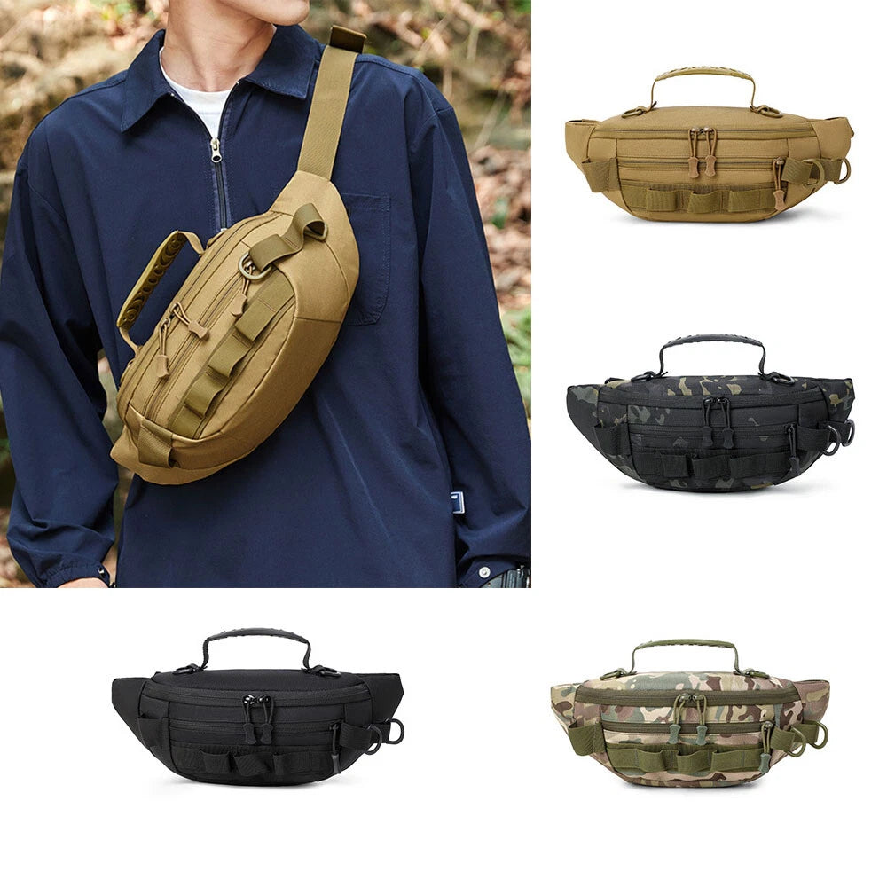 Tactical Waist Pack Pouch for Outdoor Camping Hiking (Universal Fit)