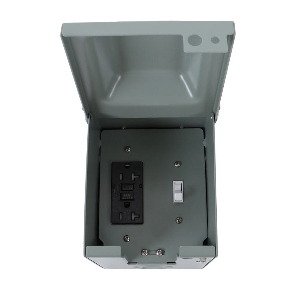 Rainproof Outdoor Electrical Outlet with Cover for Various Models