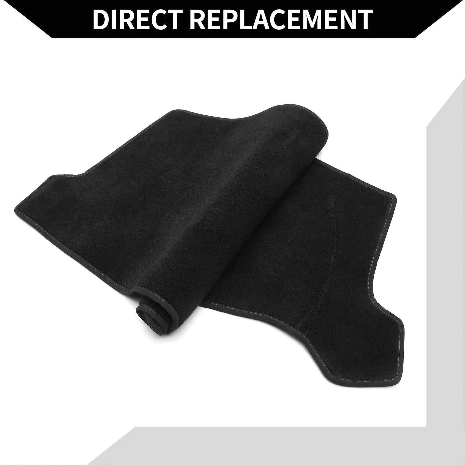 Dashboard Cover Mat for Mazda CX-5 (2016–2024) - Black Protector Pad