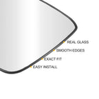 Heated Rearview Mirror Glass 876114H300 for Hyundai iLOAD TQ (2007–2019)