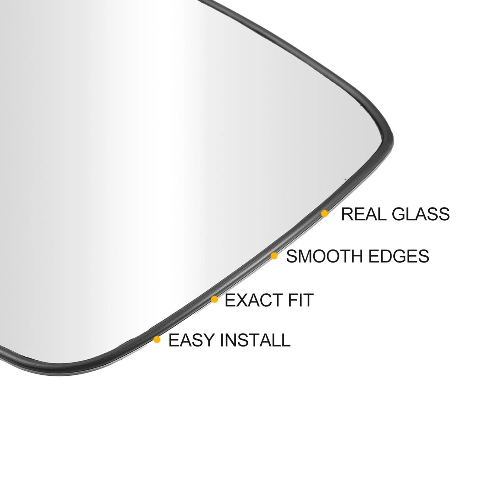 Heated Rearview Mirror Glass 876114H300 for Hyundai iLOAD TQ (2007–2019)