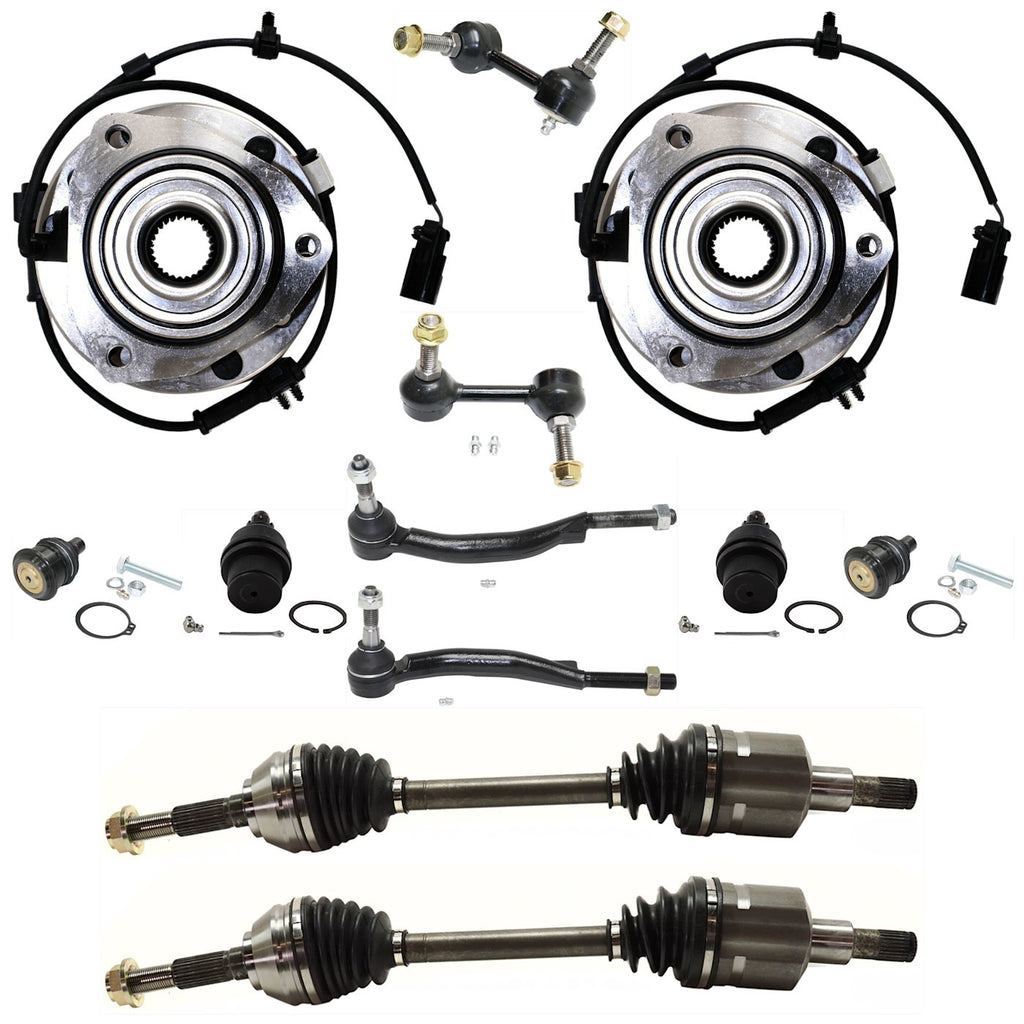 Suspension Kit for Chevy Trailblazer, GMC Envoy XL (2002–2009)