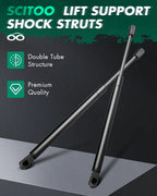 2X Front Hood Lift Supports Struts for Nissan Murano (2003–2007)
