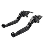 CNC Black Extendable Brake Clutch Levers for BMW R1200GS R1250GS (2013-2020)