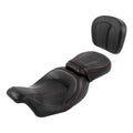 Driver Passenger Seat & Backrest Pad for Harley Touring Road Glide (2009–2023)