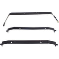 Set of 3 Fuel Gas Tank Straps for Jeep Wrangler CJ (73–90) 15 Gallons