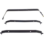 Set of 3 Fuel Gas Tank Straps for Jeep Wrangler CJ (73–90) 15 Gallons