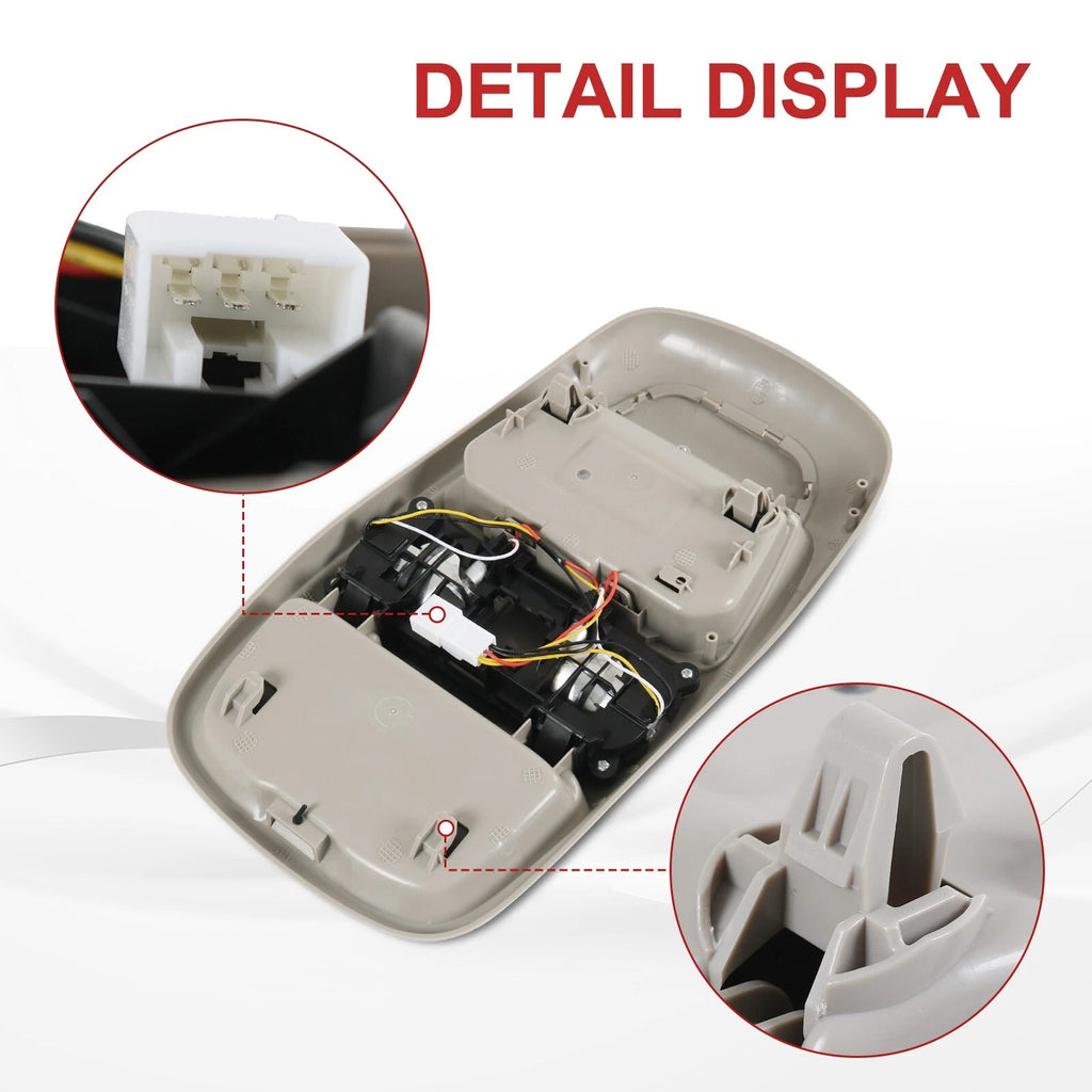 Overhead Console Dome Light for Dodge Ram 1500 2500 (1998-2001)