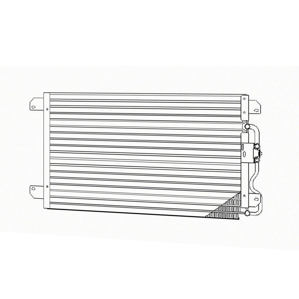 Replacement A/C Condenser Repair Part for 1996-2000 Plymouth Breeze