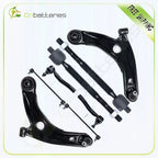 8Pcs Control Arm Ball Joint Suspension Sway Bar for Toyota Yaris (2007–2012)