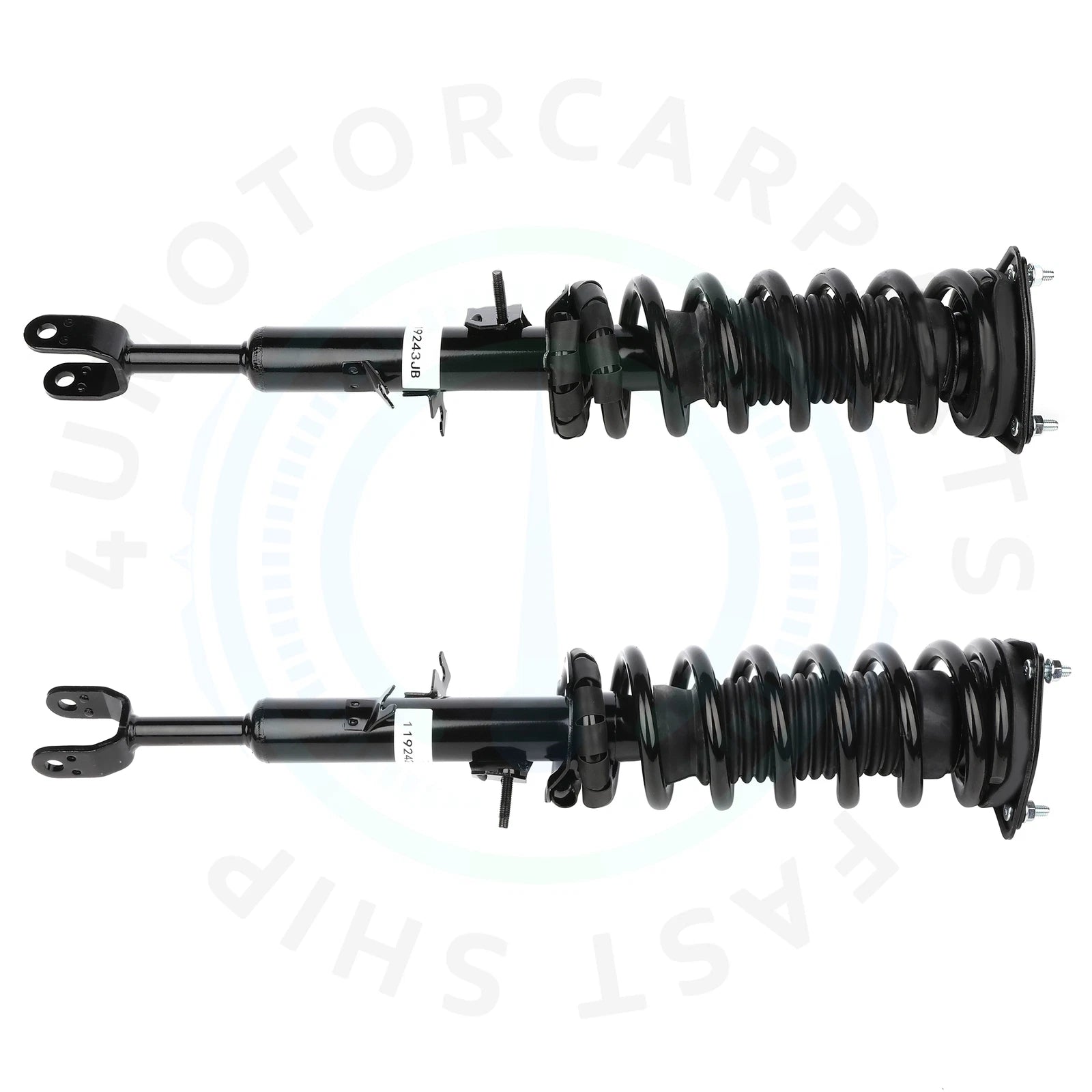 2X Front Complete Shocks Springs Kit for Nissan 350Z (2003–2009)