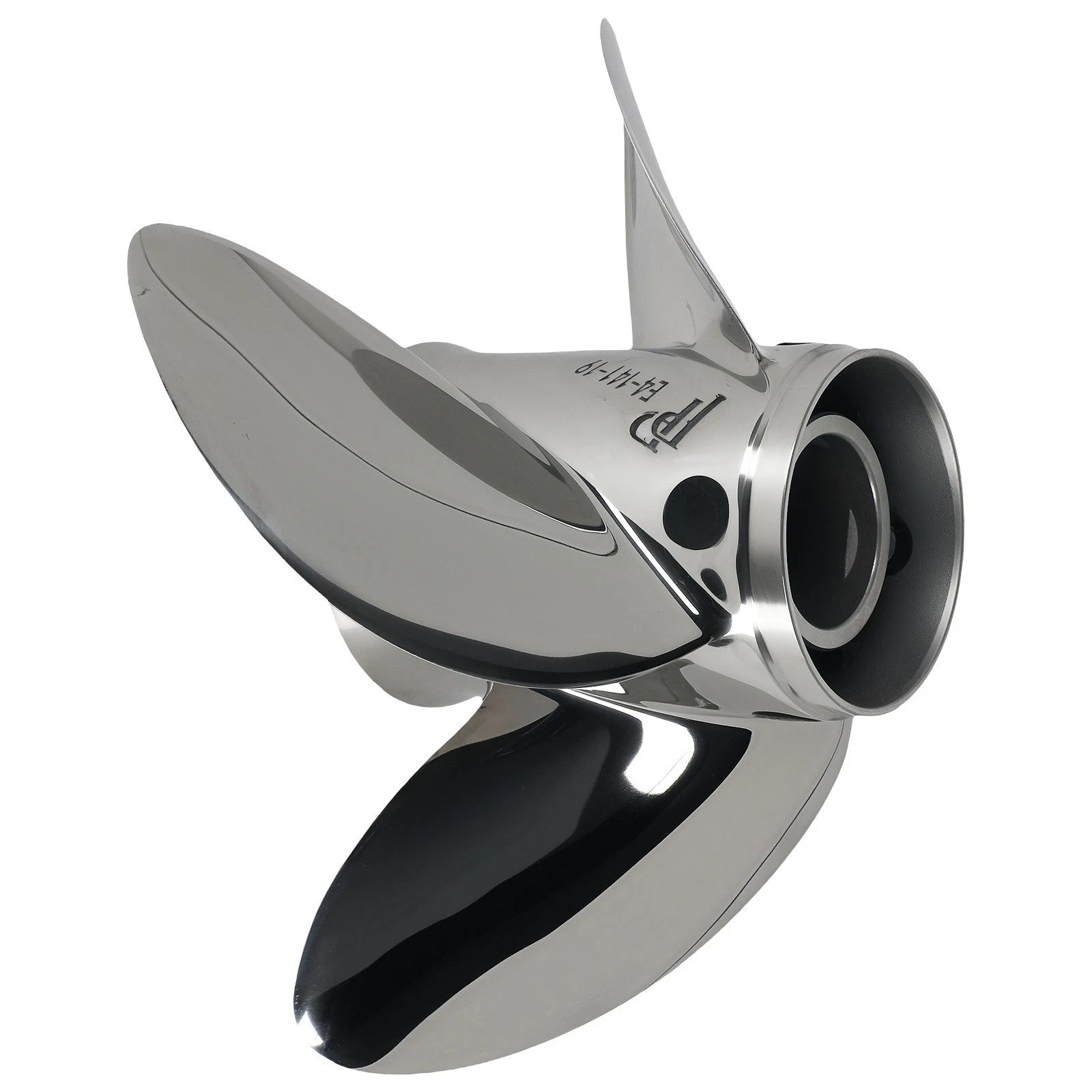 14 1/8x19 Stainless Steel 4 Blade Boat Propeller for Rubex HR4