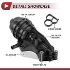 Engine Oil Cooler Filter Housing for Mercedes-Benz GLA250 (2014-2019)