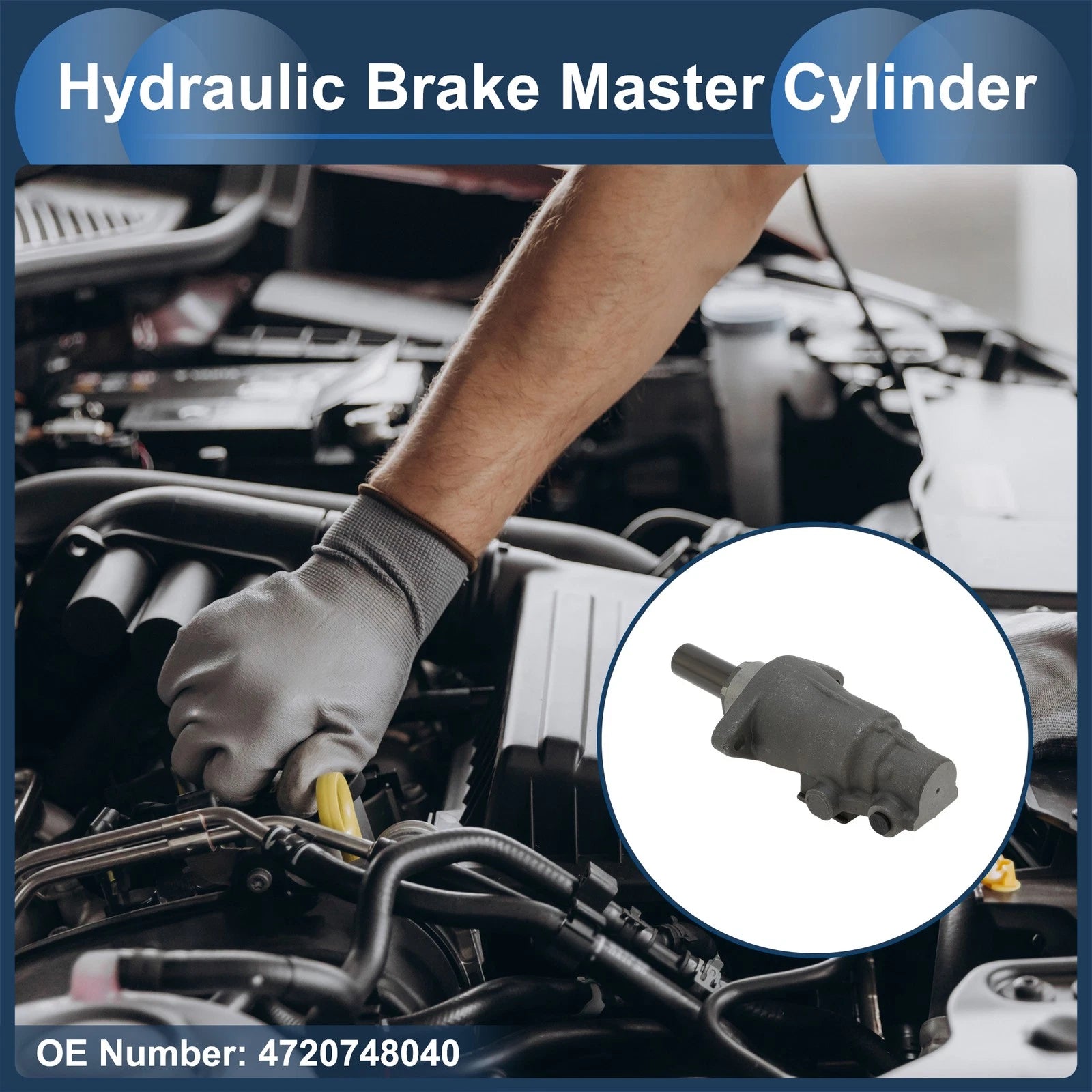 Brake Master Cylinder No. 4720748040 for Toyota Highlander (2001–2003)
