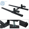Clamp on Pallet Forks for Tractor Bucket Loader Skid Steer (2000 lbs)