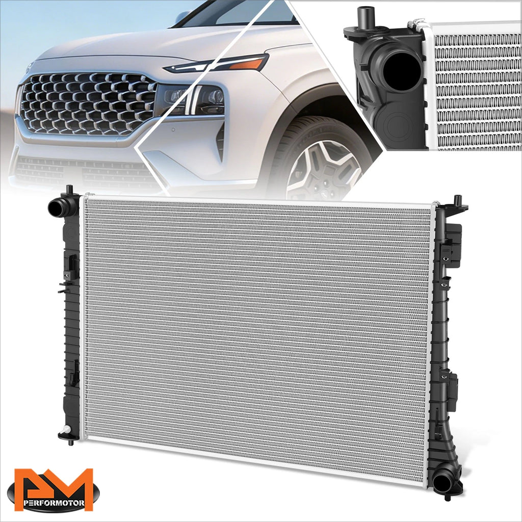 Full Aluminum Core Radiator for Hyundai Santa Fe, Kia Sorento (2021–2026) DPI-13925