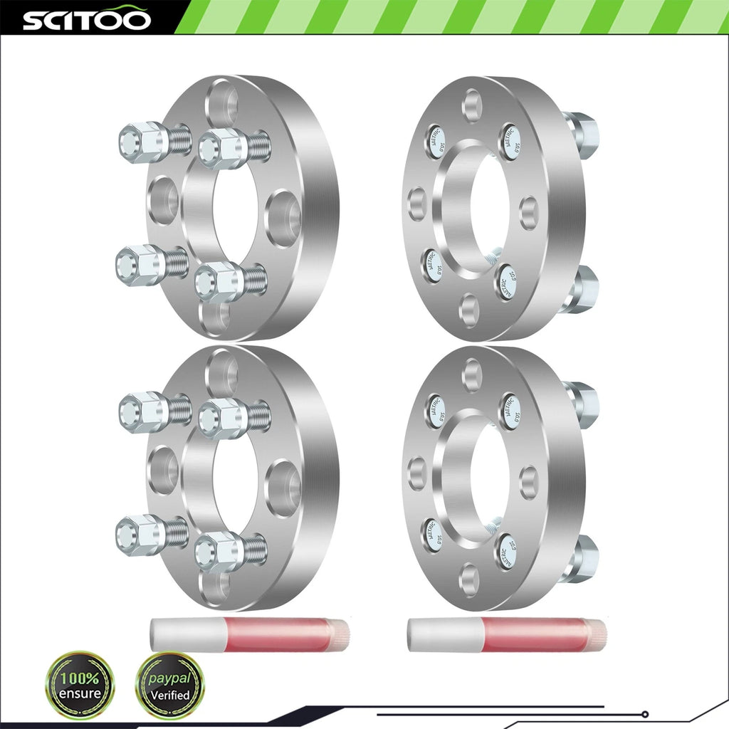 4x114.3 to 4x100 Wheel Spacers Adapters 12x1.5 for Toyota Celica Honda Accord (1990–2005)