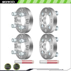 4x114.3 to 4x100 Wheel Spacers Adapters 12x1.5 for Toyota Celica Honda Accord (1990–2005)