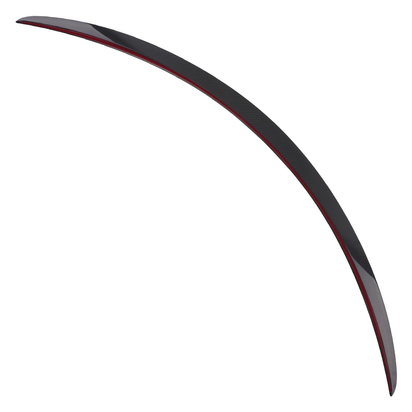 Carbon Fiber Rear Wing Spoiler for Tesla Model S Plaid (2021–2026)