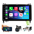 Android 15 Car Stereo 4+64GB for Mercedes A B Vito Sprinter VW Crafter (2015–2023)