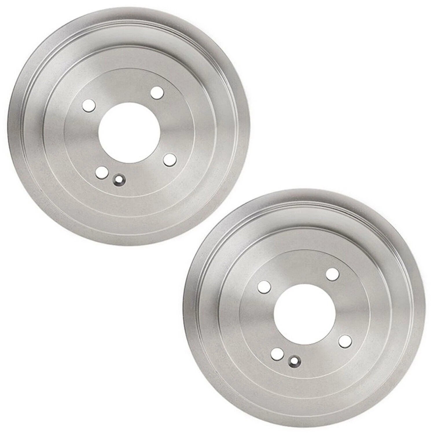 Set of 2 Brembo Rear Brake Drums 203.2mm 4 Lugs for Hyundai Accent Kia Rio
